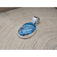 Echt zilveren hanger met Shattuckiet 